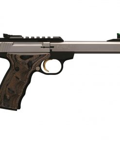Browning Buck Mark Plus Stainless UDX, Semi-Automatic,.22LR, Fiber Optic Sights, 10+1 Rounds