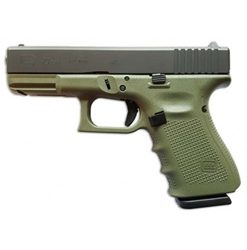 Glock 23 Gen 4 Battlefield Green
