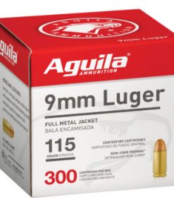Aguila Ammunition 9mm Luger 124 Grain Full Metal Jacket