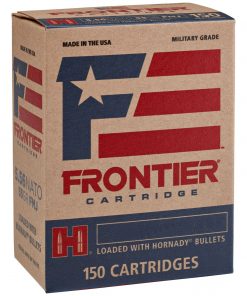 Frontier Cartridge Military Grade Ammunition 5.56x45mm NATO 62 Grain Hornady Full Metal Jacket Boat Tail