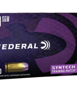 Federal Syntech Training Match Ammunition 40 S&W 180 Grain Total Synthetic Jacket
