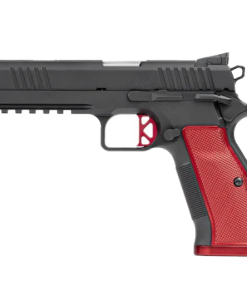 CZ-USA Dan Wesson DWX Pistol 19-Round Black with Red Grips and Trigger