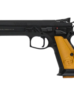 CZ-USA CZ 75 Tactical Sport Orange 9mm Luger 5.23" Barrel Black Slide Orange Grips 20-Round