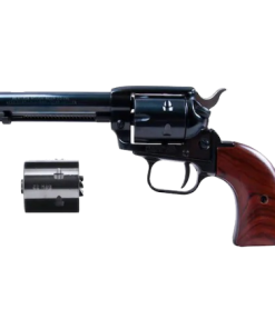 Heritage Combo Revolver 22 Long Rifle 4.75" Barrel, 6-Round with 22 Winchester Magnum Rimfire (WMR) Cylinder