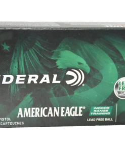Federal American Eagle IRT Ammunition 380 ACP 75 Grain Flat Nose Lead-Free