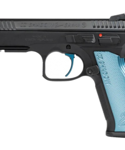 CZ-USA CZ Shadow 2 SA 9mm Luger 4.89" Barrel 17-Round Steel With Blue Grips