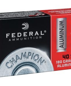 Federal Champion Ammunition 40 S&W 180 Grain Full Metal Jacket Aluminum Case