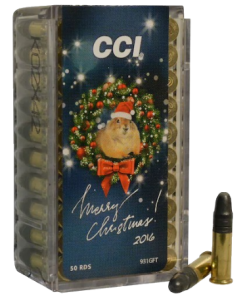 CCI Standard Velocity Ammunition 2016 Christmas Pack 22 Long Rifle 40 Grain Lead Round Nose