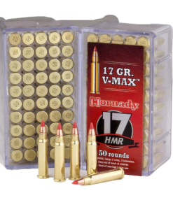 Hornady Varmint Express Ammunition 17 Hornady Magnum Rimfire (HMR) 17 Grain V-MAX