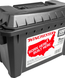 Winchester USA Ammunition 9mm Luger 115 Grain Full Metal Jacket Case
