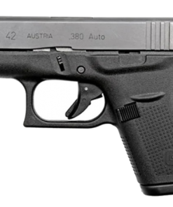 Glock 42 Pistol 380 ACP Fixed Sights 6-Round Polymer Black