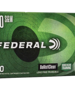 Federal Factory Second Law Enforcement BallistiClean Ammunition 40 S&W 125 Grain Frangible Flat Point Lead-Free