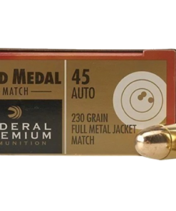 Federal Premium Gold Medal Match Ammunition 45 ACP 230 Grain Full Metal Jacket